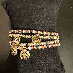 Rustic Cuff Set of 4 Bracelets